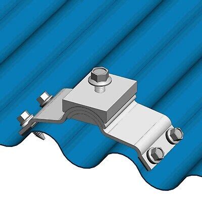 corrugated metal roof bracket|metal roof attachments.